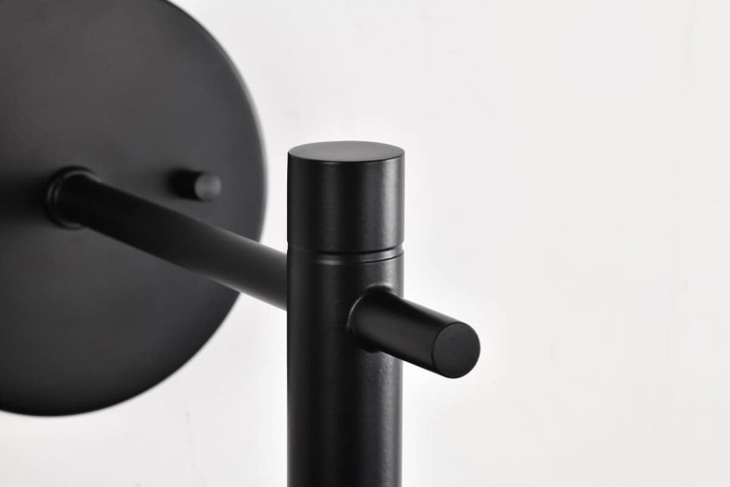 Sconce Nuvo 62-2074 Corrine - 10 Inch LED Wall Sconce - Matte Black - 3K/4K/5K CCT Selectable Nuvo