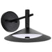 Sconce Nuvo 62-2074 Corrine - 10 Inch LED Wall Sconce - Matte Black - 3K/4K/5K CCT Selectable Nuvo