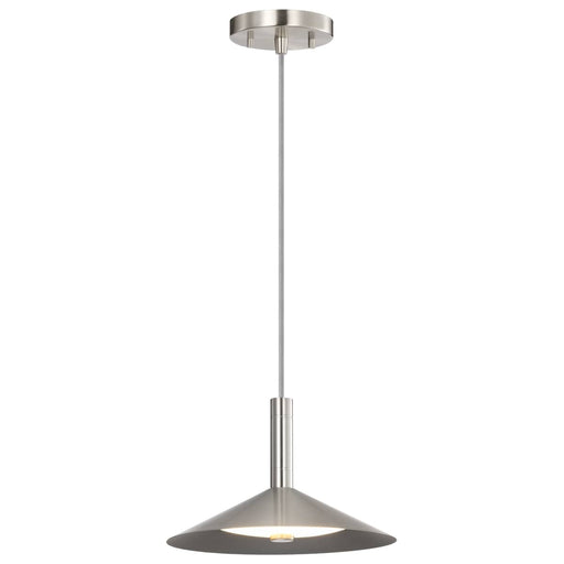Pendant Nuvo 62-2081 Corrine - 10 Inch LED Pendant - Brushed Nickel - 3K/4K/5K CCT Selectable Nuvo