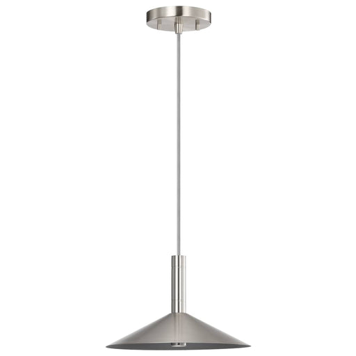 Pendant Nuvo 62-2081 Corrine - 10 Inch LED Pendant - Brushed Nickel - 3K/4K/5K CCT Selectable Nuvo