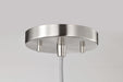 Pendant Nuvo 62-2081 Corrine - 10 Inch LED Pendant - Brushed Nickel - 3K/4K/5K CCT Selectable Nuvo