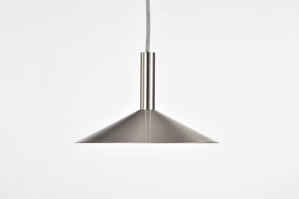 Pendant Nuvo 62-2081 Corrine - 10 Inch LED Pendant - Brushed Nickel - 3K/4K/5K CCT Selectable Nuvo