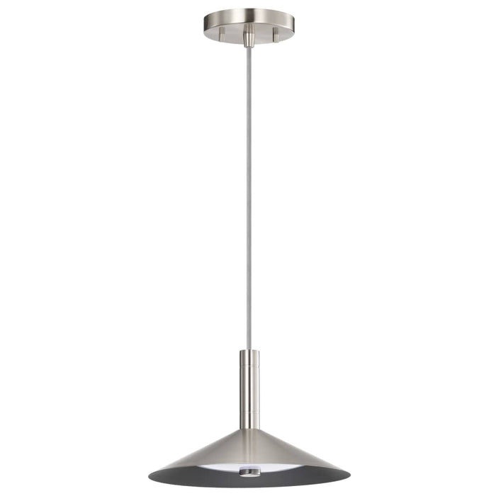 Pendant Nuvo 62-2081 Corrine - 10 Inch LED Pendant - Brushed Nickel - 3K/4K/5K CCT Selectable Nuvo