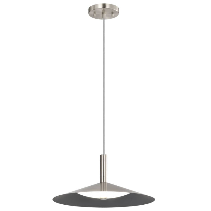 Pendant Nuvo 62-2082 Corrine - 14 Inch LED Pendant - Brushed Nickel - 3K/4K/5K CCT Selectable Nuvo
