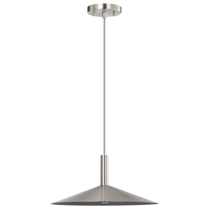 Pendant Nuvo 62-2082 Corrine - 14 Inch LED Pendant - Brushed Nickel - 3K/4K/5K CCT Selectable Nuvo