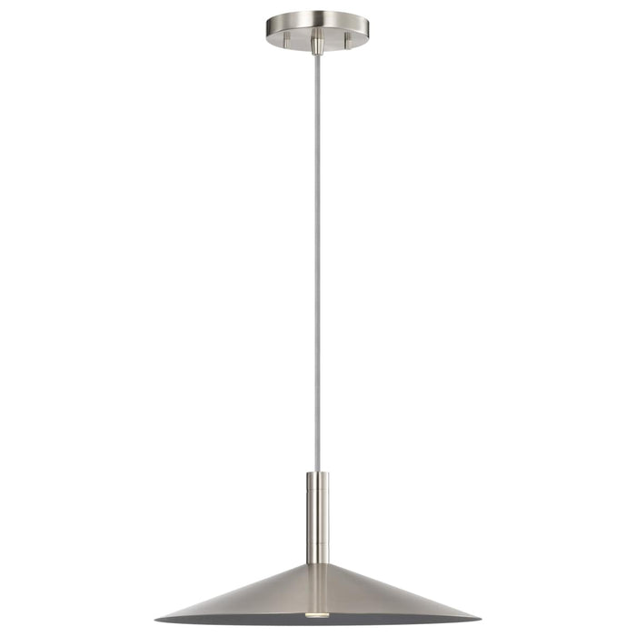 Pendant Nuvo 62-2082 Corrine - 14 Inch LED Pendant - Brushed Nickel - 3K/4K/5K CCT Selectable Nuvo