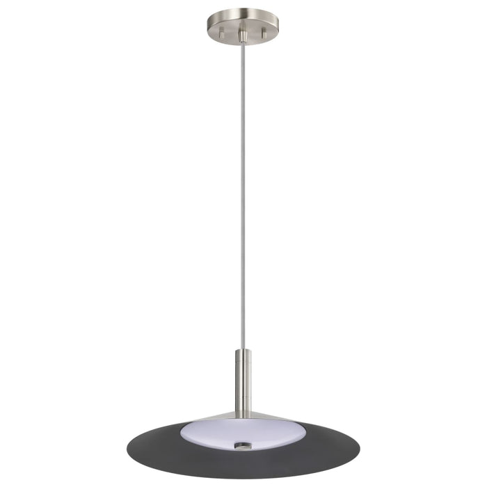 Pendant Nuvo 62-2082 Corrine - 14 Inch LED Pendant - Brushed Nickel - 3K/4K/5K CCT Selectable Nuvo