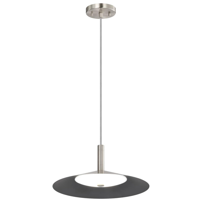 Pendant Nuvo 62-2082 Corrine - 14 Inch LED Pendant - Brushed Nickel - 3K/4K/5K CCT Selectable Nuvo