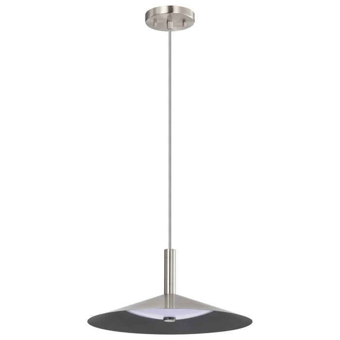 Pendant Nuvo 62-2082 Corrine - 14 Inch LED Pendant - Brushed Nickel - 3K/4K/5K CCT Selectable Nuvo