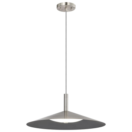 Pendant Nuvo 62-2083 Corrine - 18 Inch LED Pendant - Brushed Nickel - 3K/4K/5K CCT Selectable Nuvo