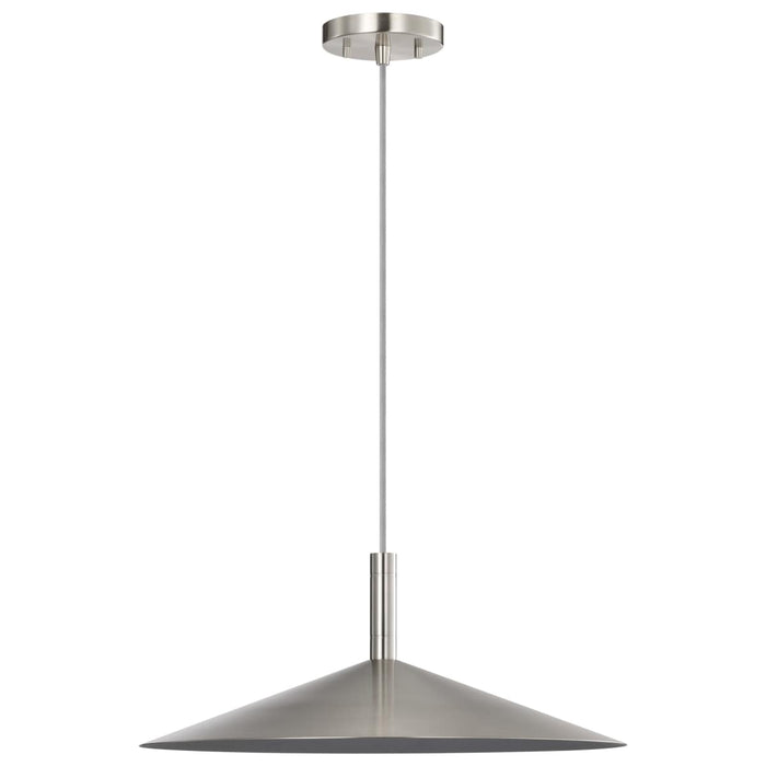 Pendant Nuvo 62-2083 Corrine - 18 Inch LED Pendant - Brushed Nickel - 3K/4K/5K CCT Selectable Nuvo
