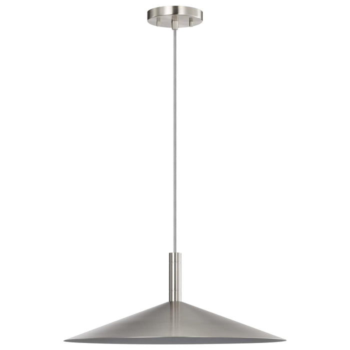Pendant Nuvo 62-2083 Corrine - 18 Inch LED Pendant - Brushed Nickel - 3K/4K/5K CCT Selectable Nuvo