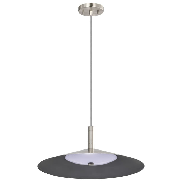 Pendant Nuvo 62-2083 Corrine - 18 Inch LED Pendant - Brushed Nickel - 3K/4K/5K CCT Selectable Nuvo