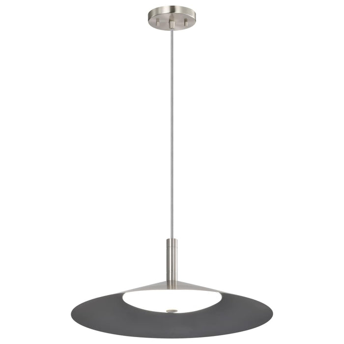 Pendant Nuvo 62-2083 Corrine - 18 Inch LED Pendant - Brushed Nickel - 3K/4K/5K CCT Selectable Nuvo
