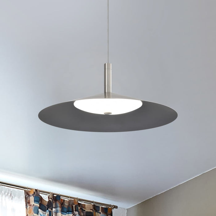 Pendant Nuvo 62-2083 Corrine - 18 Inch LED Pendant - Brushed Nickel - 3K/4K/5K CCT Selectable Nuvo
