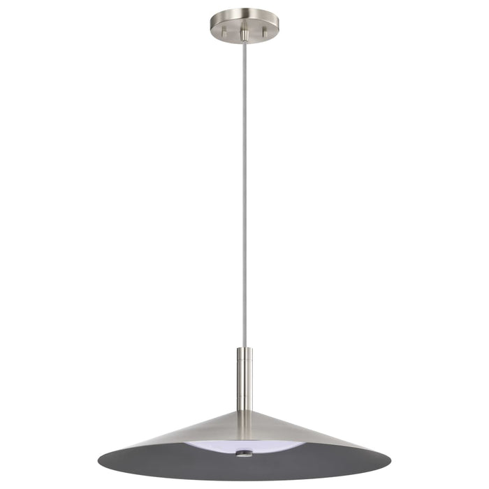 Pendant Nuvo 62-2083 Corrine - 18 Inch LED Pendant - Brushed Nickel - 3K/4K/5K CCT Selectable Nuvo