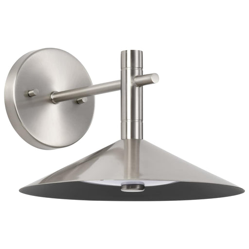 Sconce Nuvo 62-2084 Corrine - 10 Inch LED Wall Sconce - Brushed Nickel - 3K/4K/5K CCT Selectable Nuvo