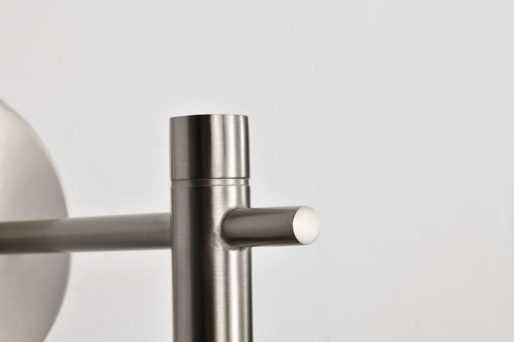 Sconce Nuvo 62-2084 Corrine - 10 Inch LED Wall Sconce - Brushed Nickel - 3K/4K/5K CCT Selectable Nuvo