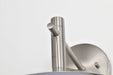 Sconce Nuvo 62-2084 Corrine - 10 Inch LED Wall Sconce - Brushed Nickel - 3K/4K/5K CCT Selectable Nuvo