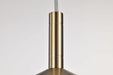 Pendant Nuvo 62-2091 Corrine - 10 Inch LED Pendant - Burnished Brass - 3K/4K/5K CCT Selectable Nuvo