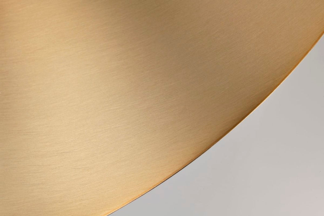 Pendant Nuvo 62-2091 Corrine - 10 Inch LED Pendant - Burnished Brass - 3K/4K/5K CCT Selectable Nuvo
