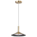 Pendant Nuvo 62-2091 Corrine - 10 Inch LED Pendant - Burnished Brass - 3K/4K/5K CCT Selectable Nuvo