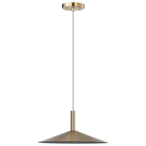 Pendant Nuvo 62-2092 Corrine - 14 Inch LED Pendant - Burnished Brass - 3K/4K/5K CCT Selectable Nuvo