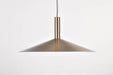 Pendant Nuvo 62-2092 Corrine - 14 Inch LED Pendant - Burnished Brass - 3K/4K/5K CCT Selectable Nuvo