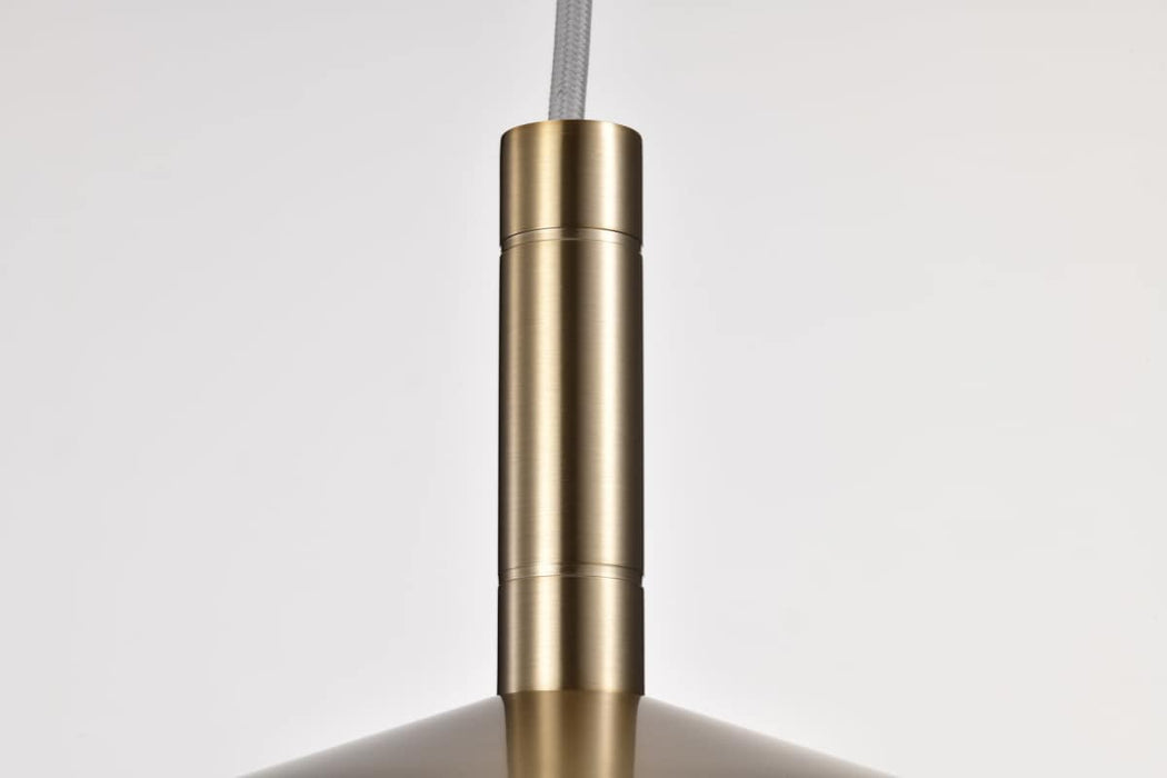 Pendant Nuvo 62-2092 Corrine - 14 Inch LED Pendant - Burnished Brass - 3K/4K/5K CCT Selectable Nuvo