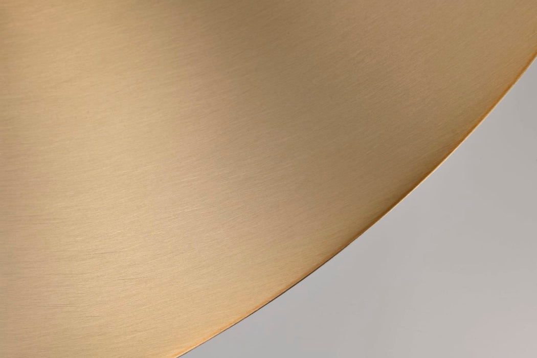 Pendant Nuvo 62-2093 Corrine - 18 Inch LED Pendant - Burnished Brass - 3K/4K/5K CCT Selectable Nuvo