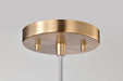 Pendant Nuvo 62-2093 Corrine - 18 Inch LED Pendant - Burnished Brass - 3K/4K/5K CCT Selectable Nuvo