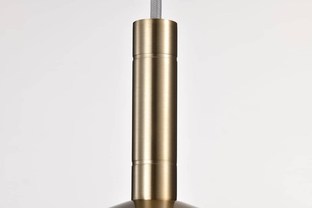 Pendant Nuvo 62-2093 Corrine - 18 Inch LED Pendant - Burnished Brass - 3K/4K/5K CCT Selectable Nuvo
