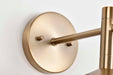 Sconce Nuvo 62-2094 Corrine - 10 Inch LED Wall Sconce - Burnished Brass - 3K/4K/5K CCT Selectable Nuvo