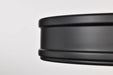 Flush Mount Nuvo 62-2101 Kendall - 14 Inch LED Flush Mount - Matte Black with Alabaster Glass Nuvo
