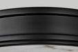 Flush Mount Nuvo 62-2101 Kendall - 14 Inch LED Flush Mount - Matte Black with Alabaster Glass Nuvo