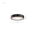 Flush Mount Nuvo 62-2101 Kendall - 14 Inch LED Flush Mount - Matte Black with Alabaster Glass Nuvo