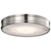 Flush Mount Nuvo 62-2111 Kendall - 14 Inch LED Flush Mount - Brushed Nickel with Alabaster Glass Nuvo