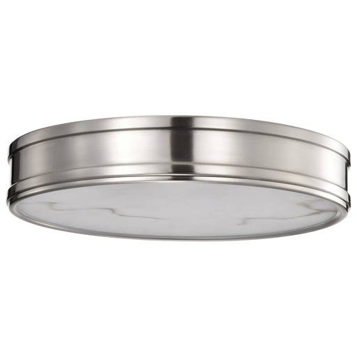 Flush Mount Nuvo 62-2111 Kendall - 14 Inch LED Flush Mount - Brushed Nickel with Alabaster Glass Nuvo