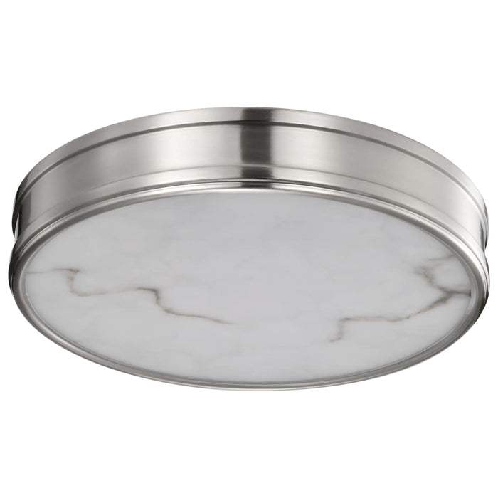 Flush Mount Nuvo 62-2111 Kendall - 14 Inch LED Flush Mount - Brushed Nickel with Alabaster Glass Nuvo