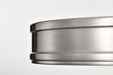 Flush Mount Nuvo 62-2111 Kendall - 14 Inch LED Flush Mount - Brushed Nickel with Alabaster Glass Nuvo
