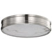 Flush Mount Nuvo 62-2111 Kendall - 14 Inch LED Flush Mount - Brushed Nickel with Alabaster Glass Nuvo