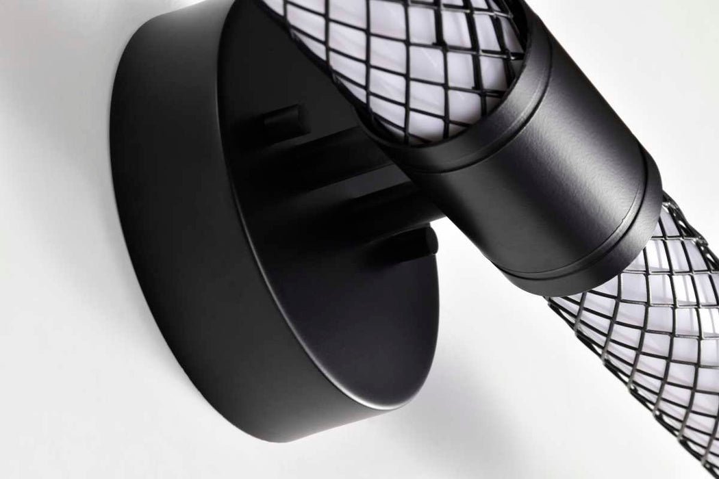 Vanity Nuvo 62-2131 Kingsport - 20 Inch LED Vanity - Matte Black - Acrylic Lens Nuvo