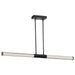 Island Pendant Nuvo 62-2132 Kingsport - 44 Inch LED Island Pendant - Matte Black - Acrylic Lens Nuvo