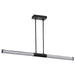 Island Pendant Nuvo 62-2132 Kingsport - 44 Inch LED Island Pendant - Matte Black - Acrylic Lens Nuvo