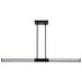 Island Pendant Nuvo 62-2132 Kingsport - 44 Inch LED Island Pendant - Matte Black - Acrylic Lens Nuvo