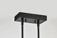 Island Pendant Nuvo 62-2132 Kingsport - 44 Inch LED Island Pendant - Matte Black - Acrylic Lens Nuvo