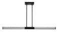 Island Pendant Nuvo 62-2132 Kingsport - 44 Inch LED Island Pendant - Matte Black - Acrylic Lens Nuvo