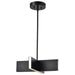 Pendant Nuvo 62-2141 Blaine - 16 Inch LED Pendant - Matte Black - Acrylic Lens Nuvo