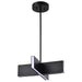 Pendant Nuvo 62-2141 Blaine - 16 Inch LED Pendant - Matte Black - Acrylic Lens Nuvo