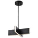 Pendant Nuvo 62-2141 Blaine - 16 Inch LED Pendant - Matte Black - Acrylic Lens Nuvo